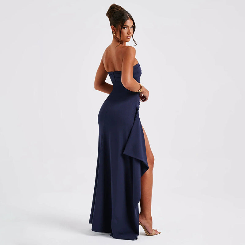 Elysia™ Strapless Split Maxi Dress