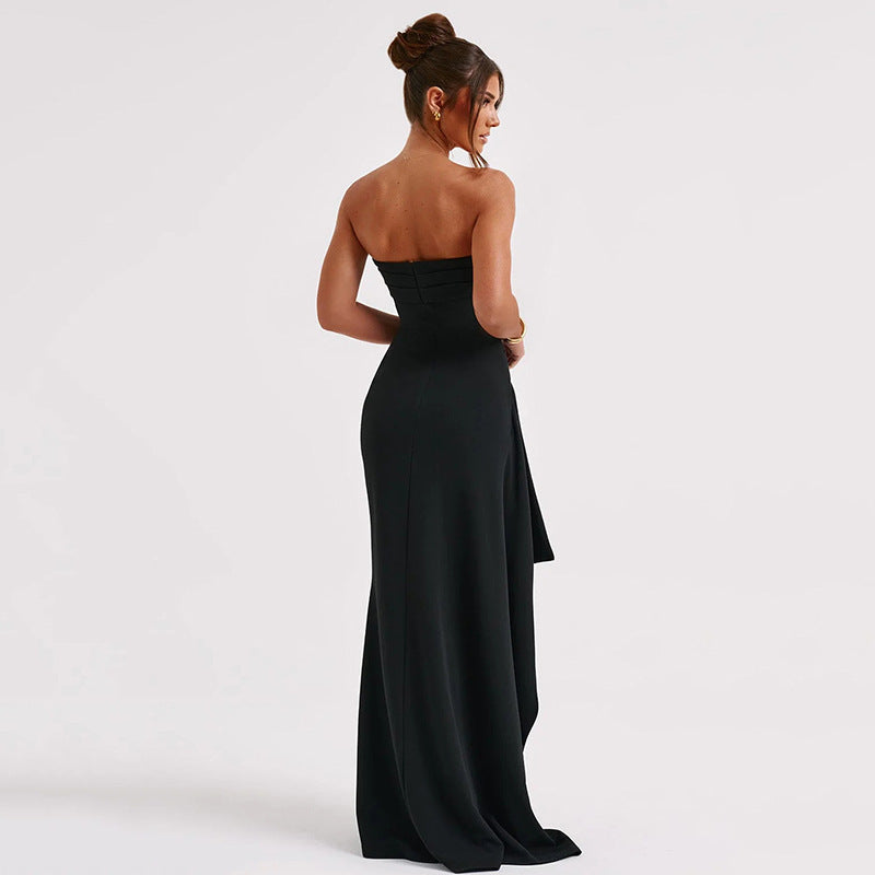 Elysia™ Strapless Split Maxi Dress